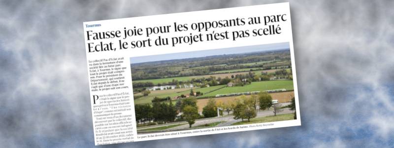 Fausse joie selon André Accary dans le JSL